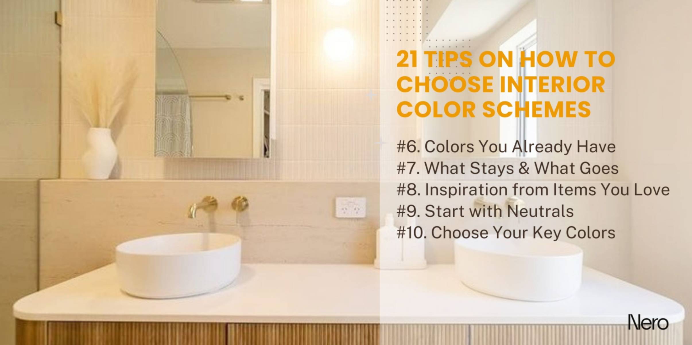 how to choose interior color schemes: things to consider when choosing a color palette for interior design